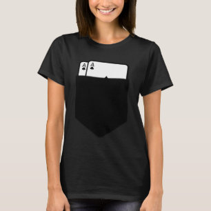 T-shirt Poche As Faux Poche Poche Poche Mains