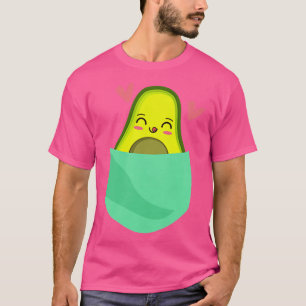 T-shirt poche avec avocat