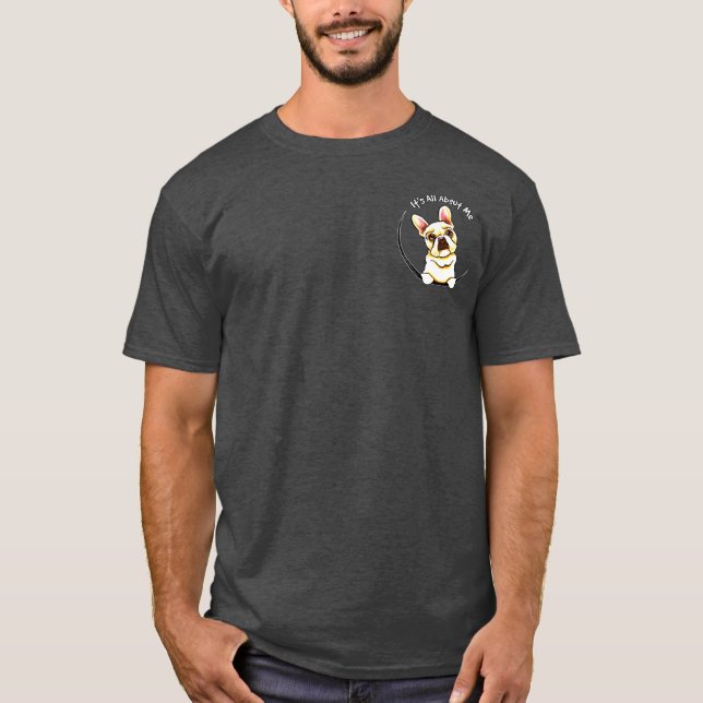 T-shirt Poche "C'Est Tout Pour Moi" (Devant)