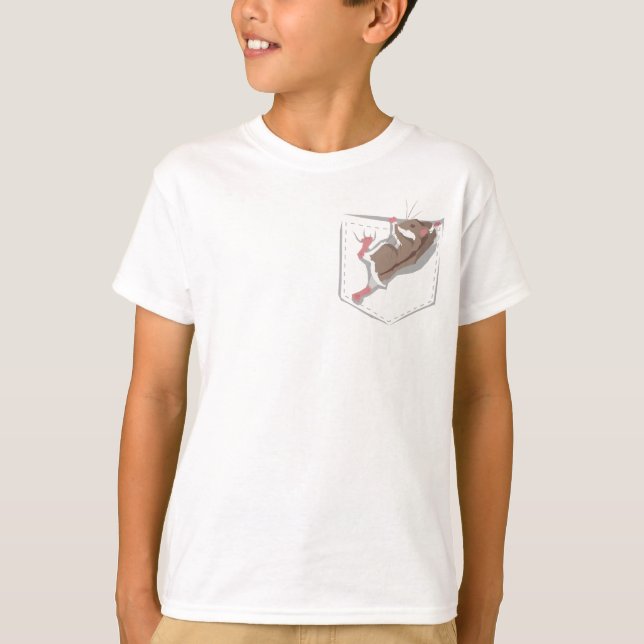 T-shirt Poche complètement de soleil (Devant)