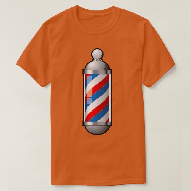 T-shirt Poche de barbier cool Design 2 (Design devant)