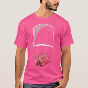 T-shirt Poche de porc en chute drôle