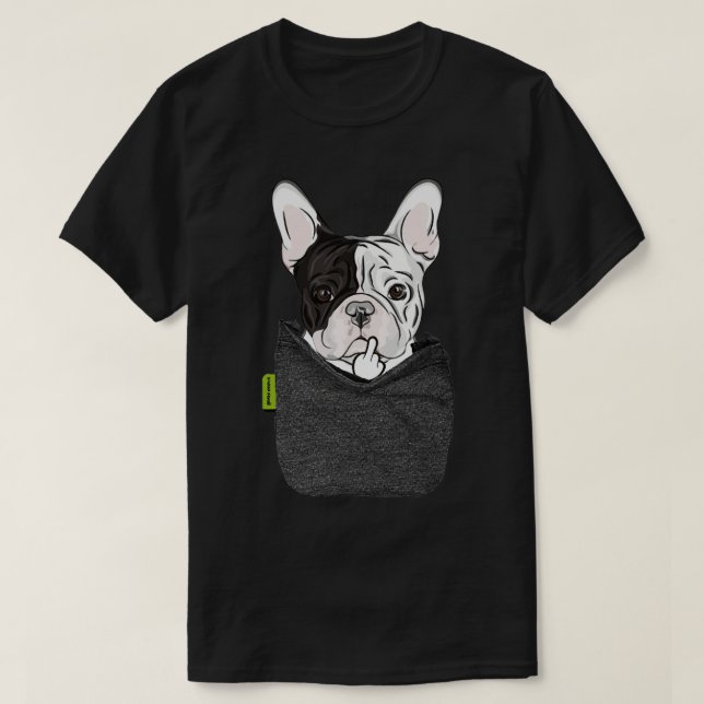 T-shirt Poche FU française (Design devant)