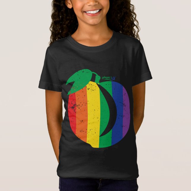 T-Shirt Poche Perdue, Fruit De Fruit De Fruit De Plum, Bou (Devant)