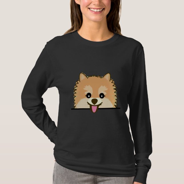 T-shirt Poche Poméranienne 43 (Devant)
