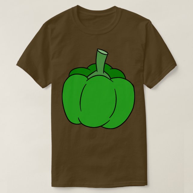 T-shirt Pochette Bell verte (Design devant)