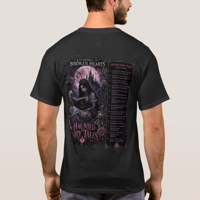 T-shirt POChette D'album DE CONTES DE FÉES HANTÉS  (Dos)