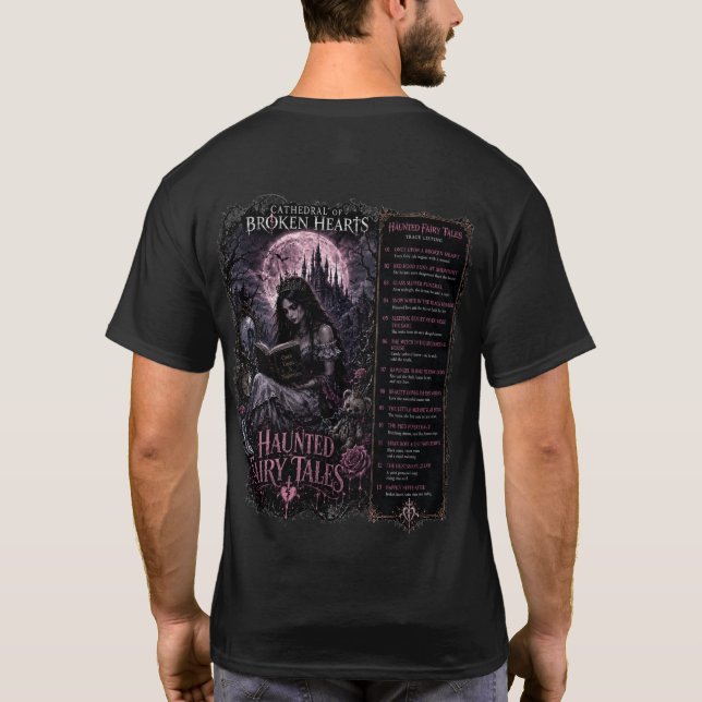 T-shirt POChette D'ALBUM DE CONTES DE FÉES HANTÉS  (Dos)