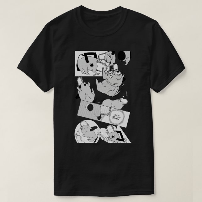 T-shirt Pochita comp (Design devant)