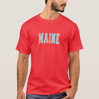 T-shirt Pochoir Vintage État du Maine