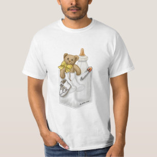 T-shirt Pocket Baby Bottle