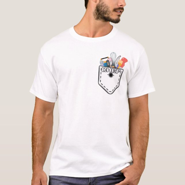 T-shirt POCKET CHEF (Devant)