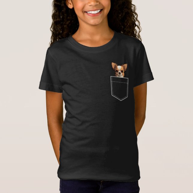 T-Shirt Pocket Chihuahua (Devant)
