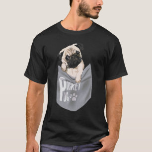 T-shirt Pocket Pug