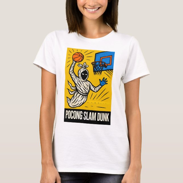 T-shirt Pocong Slam Dunk - Classic Pop Art (Devant)