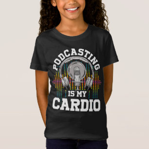 T-Shirt Podcast Contenu Créateurs Radio Show Podcasting T-