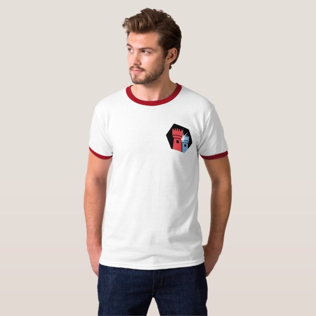 T-shirt Podcast de Collisder en Polyèdre - Tours de Collis (Devant entier)