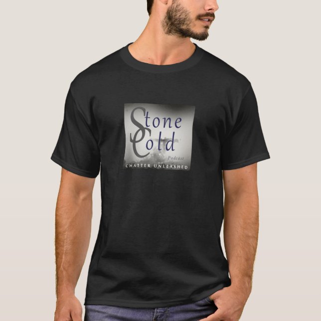 T-shirt Podcast froid en pierre (Devant)