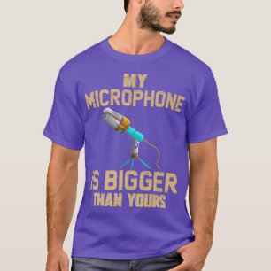 T-shirt Podcast Host Microphone Podcasting Radio Cadeau