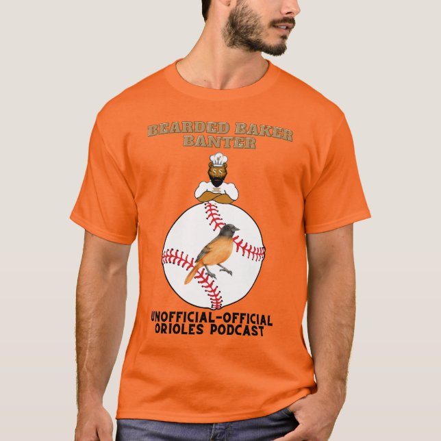 T-shirt Podcast officieux pour les Orioles (Devant)