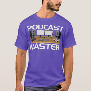 T-shirt Podcast Show Equipment USB Mixer App pour
