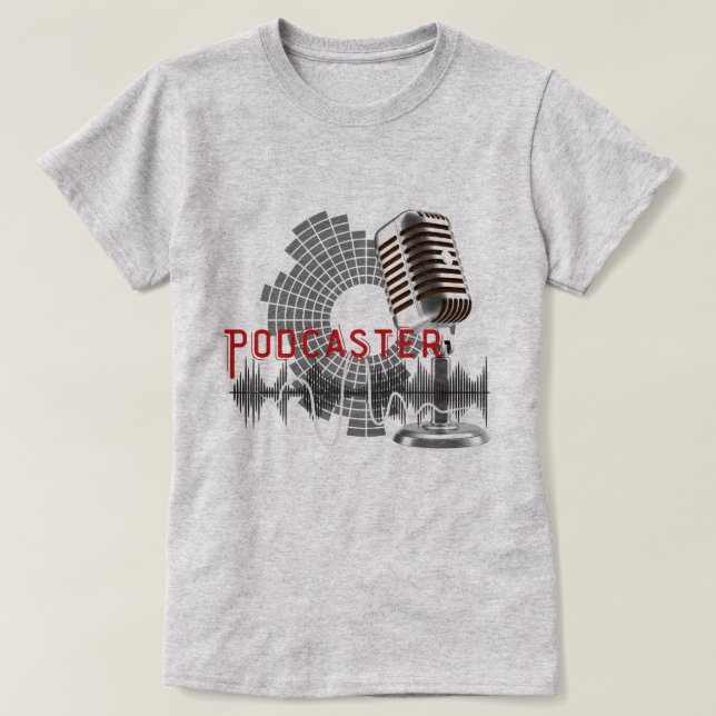 T-shirt Podcaster job (Design devant)