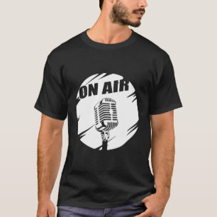 T-shirt Podcasts de l'animateur de radio sur Air