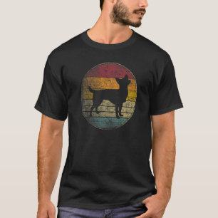 T-shirt Podengo Chien portugais style rétro 80s Vintage