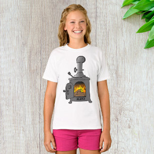 T-shirt Poêle à bois