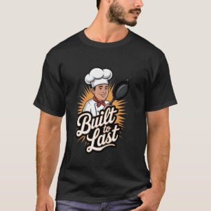 T-shirt Poêle en fonte construite pour durer