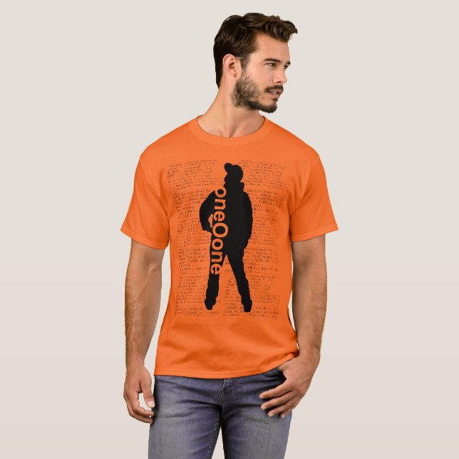 T-shirt poème lyrique 2017 d'oneOone (Devant entier)