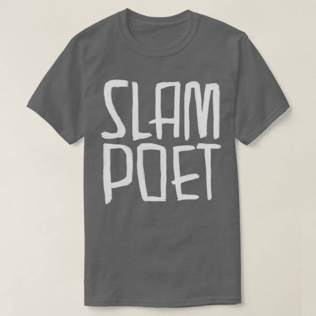 T-shirt Poésie Slam Poète Poésie Slammer (Design devant)