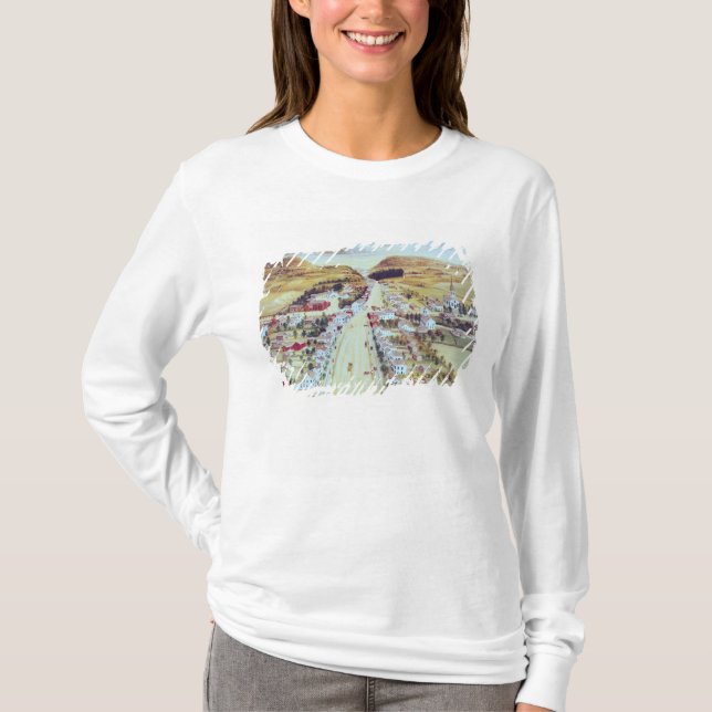 T-shirt Poestenkill, New York, c.1855 (Devant)