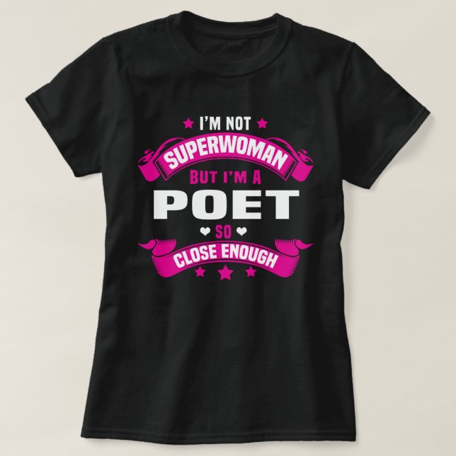 T-shirt Poète (Design devant)
