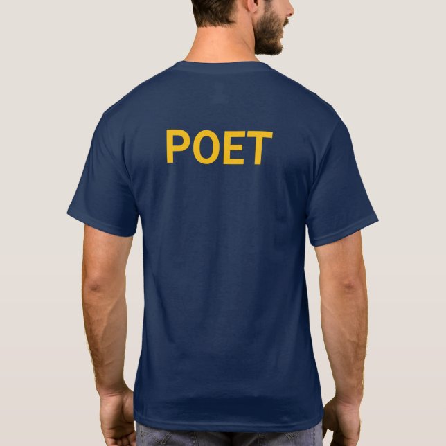 T-shirt Poète (Dos)
