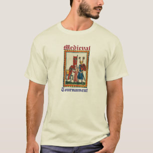 T-SHIRT POÈTE ALLEMAND COMME MINIATURE MÉDIÉVALE DE LA NUI