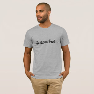 T-shirt Poète vedette