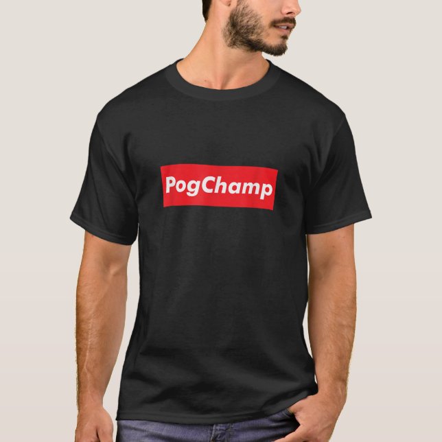 T-shirt PogChamp Poggers Funny Diffusant Mème Internet T S (Devant)