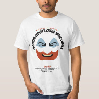 T-shirt Pogo les bandes dessinées de l'espace du rampement