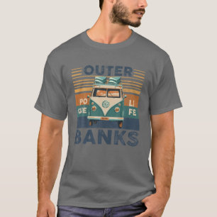 T-shirt Pogue Life Outer Banks Retro Cadeau Vintage Pour H