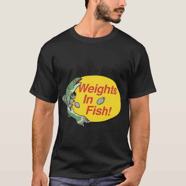 T-shirt Poids Dans Les Poissons (Devant)