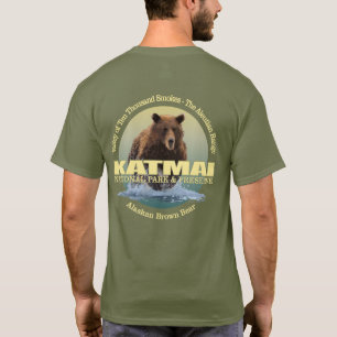 T-shirt POIDS de Katmai (ours Brown)