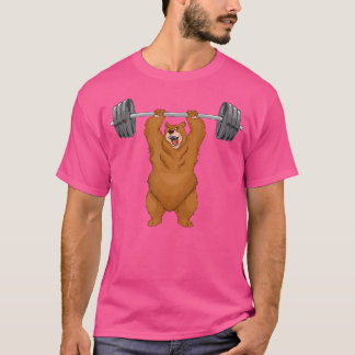 T-shirt Poids de l'ours Chemise Bodybuilder Gym Powerlfit
