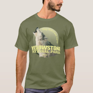 T-shirt POIDS de Yellowstone NP (loup gris)