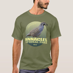 T-shirt POIDS du NP de sommets (caille de Californie)