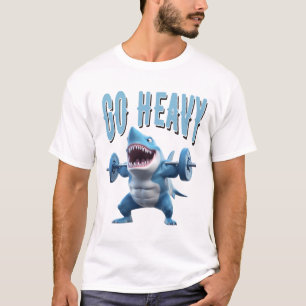 T-shirt Poids du requin Levage Aller lourd