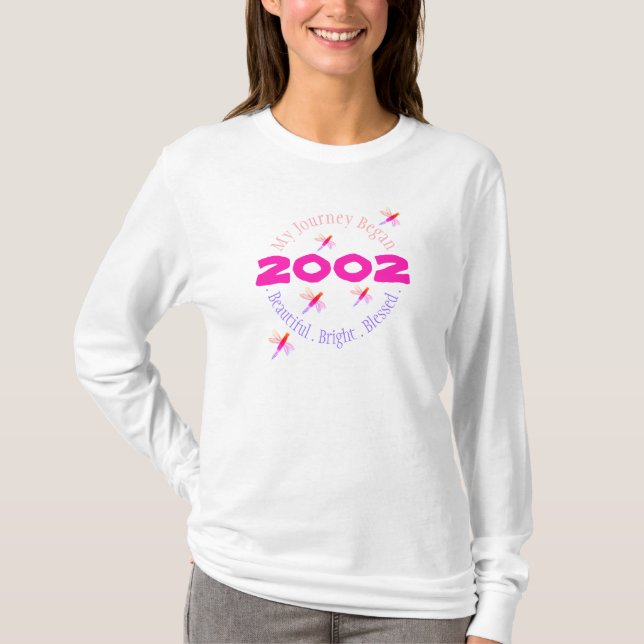 T-shirt Poids Été Fille Longue Manche (Devant)