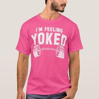 T-shirt Poids Je Me Sens Entraînement Gym Poids