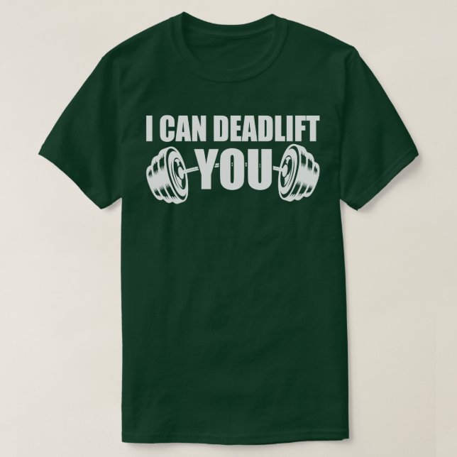 T-shirt Poids Je peux vous emporter (Design devant)