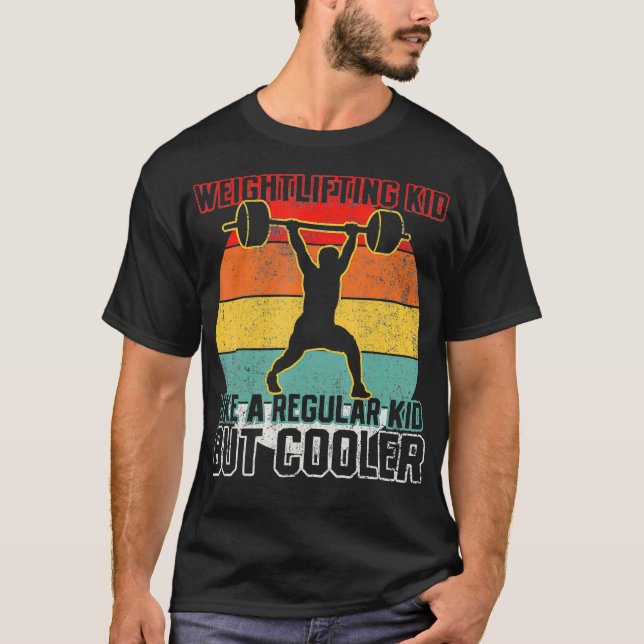 T-shirt Poids-leveur Kid (Devant)